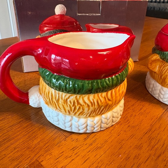 Vintage Ceramic Bear Sugar & Creamer, Excellent Condition - Picture 8 of 12